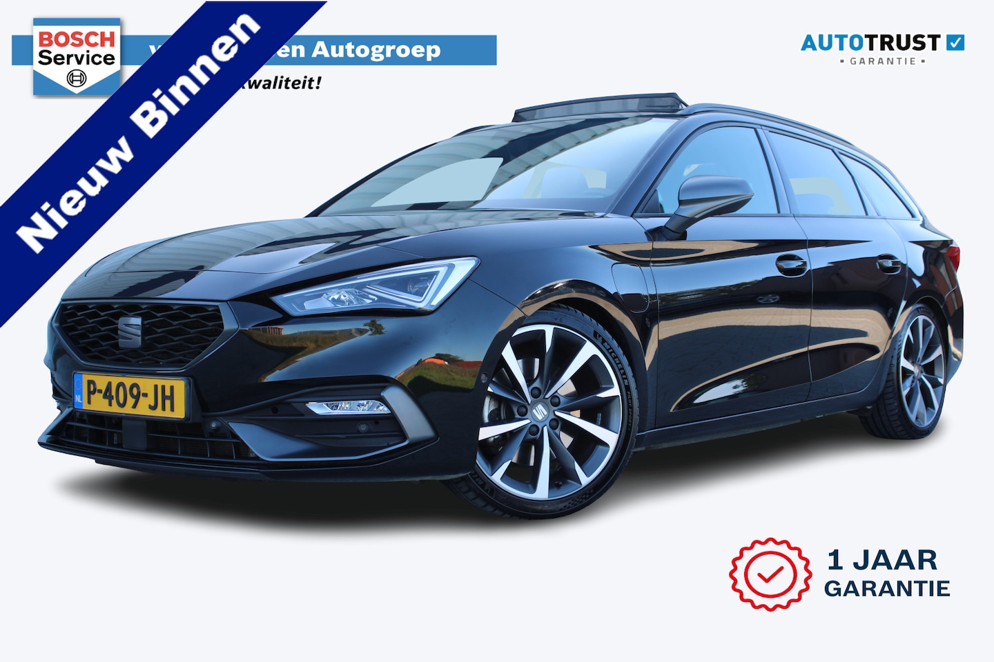 SEAT Leon Sportstourer - 1.4 TSI eHybrid PHEV FR | Incl. 12 maanden garantie | Adaptieve cruise control | Climate c - AutoWereld.nl