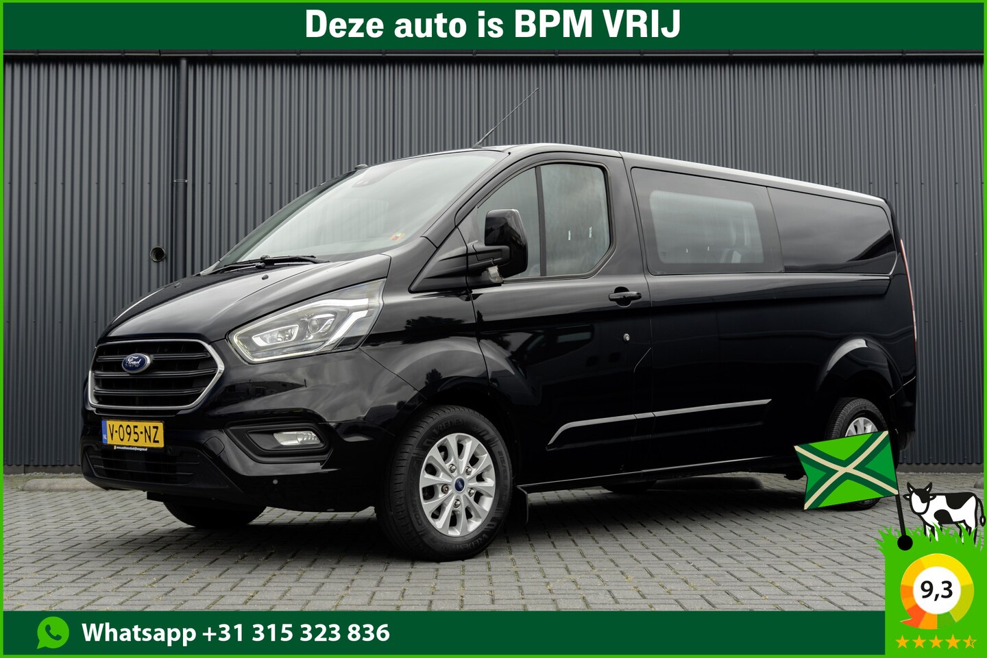 Ford Transit Custom - 300 TDCI L2H1 | 170PK | 6-Zits | Automaat | LED | Camera | CarPlay | Navi | PDC | Cruise | - AutoWereld.nl