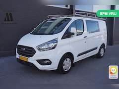 Ford Transit Custom - 2.0 TDCI Dubbele Cabine EURO 6 - Airco - Cruise - PDC - € 13.900, - Excl