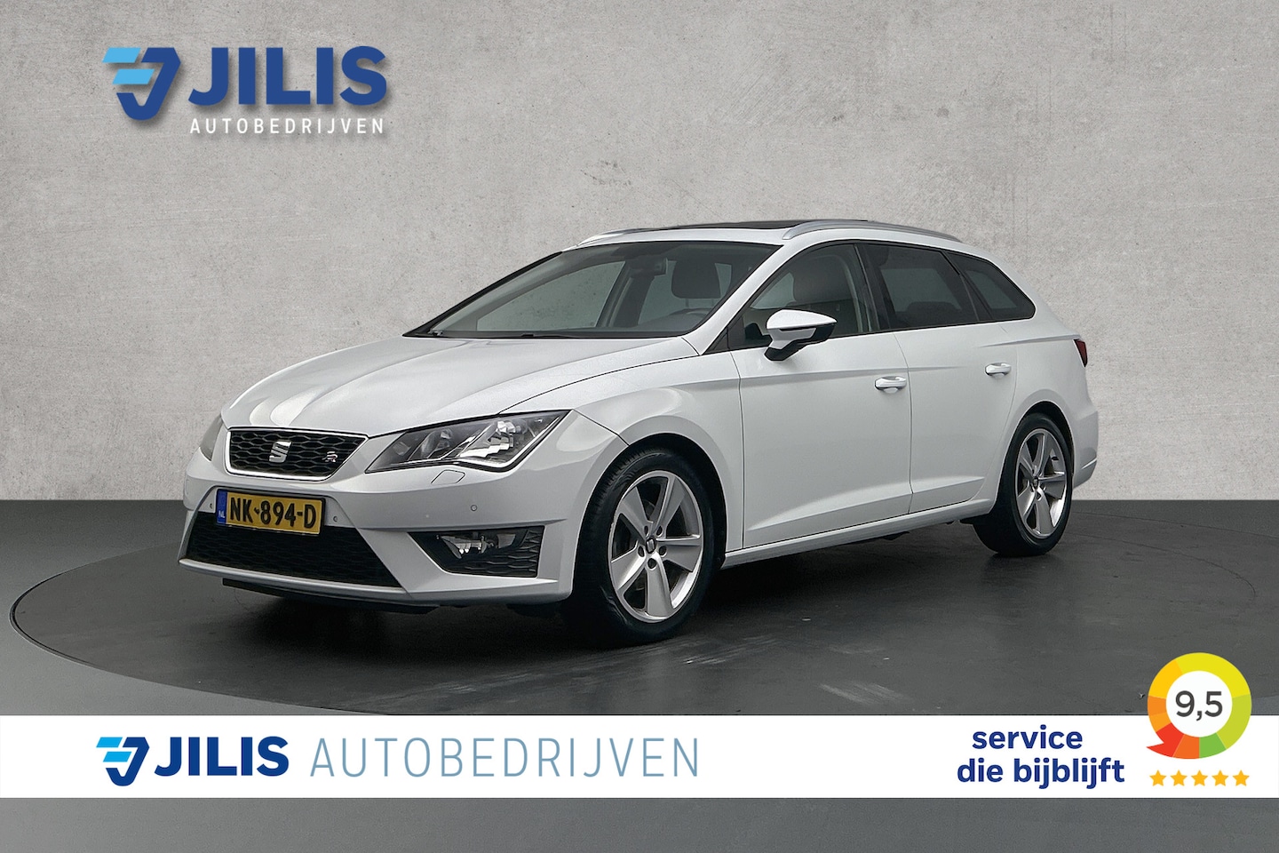 SEAT Leon ST - 1.4 TSI ACT FR Dynamic | Panoramadak | Stoelverwarming | Parkeersensoren - AutoWereld.nl