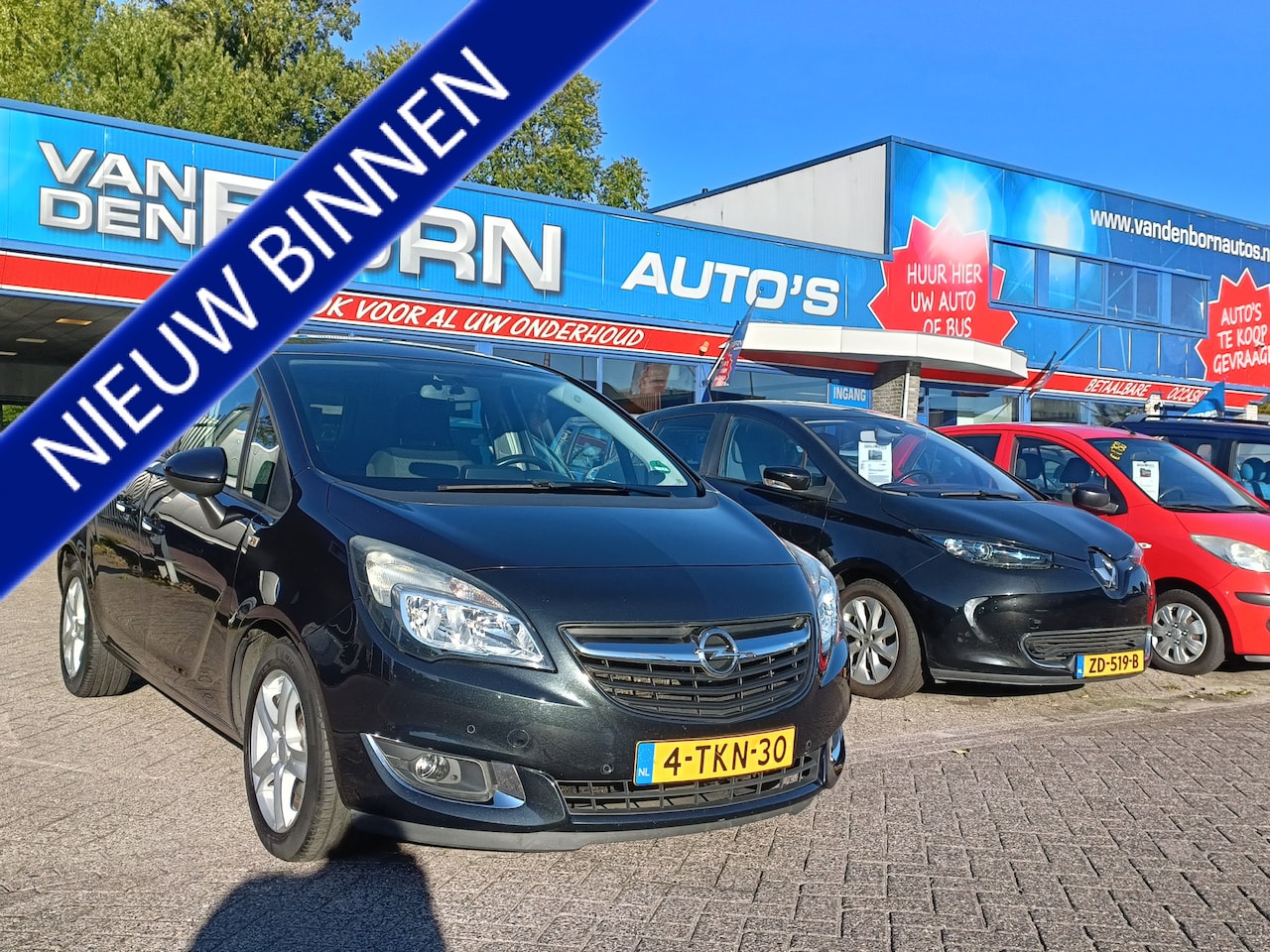 Opel Meriva - 1.4 Turbo Cosmo Automaat 16'' L.M.V Nw APK - AutoWereld.nl