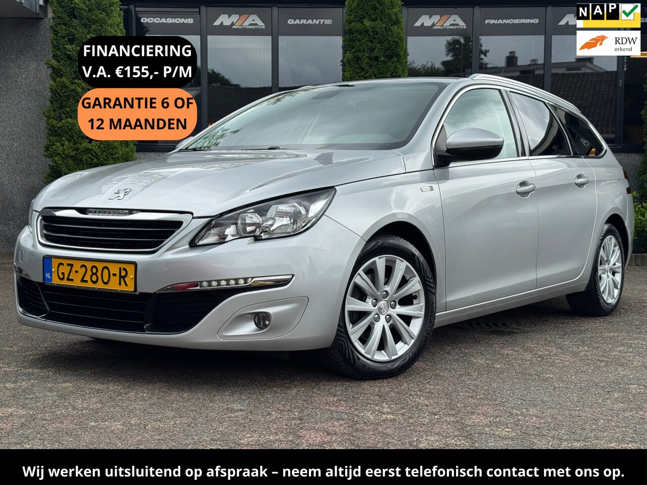 Peugeot 308 SW - 1.2 PureTech Style | A/C | Cruise | Trekhaak - AutoWereld.nl