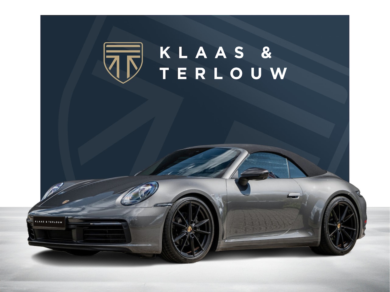 Porsche 911 Cabrio - 3.0 Carrera NIEUW BINNEN! Agaat grijs - AutoWereld.nl