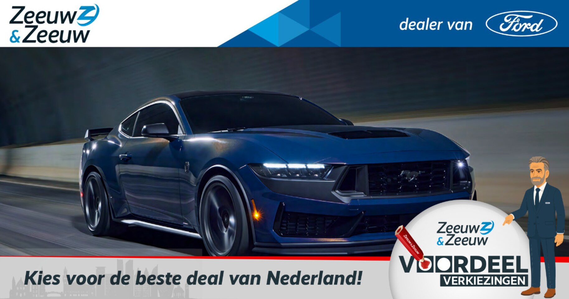 Ford Mustang Fastback - 5.0 V8 Dark Horse 453pk automaat | Nieuw te bestellen - AutoWereld.nl