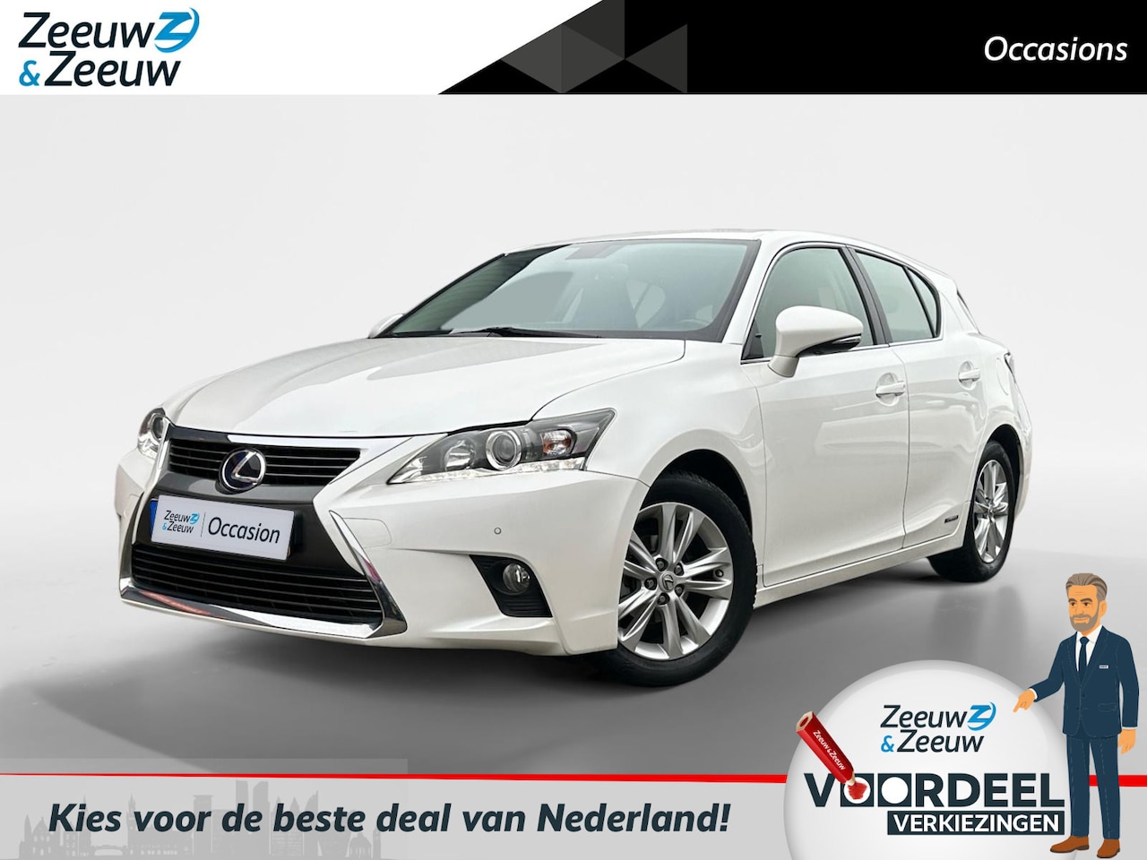Lexus CT 200h - Executive | Dealer Onderhouden | Zeer Compleet | Parkeersensoren Voor en Achter | - AutoWereld.nl