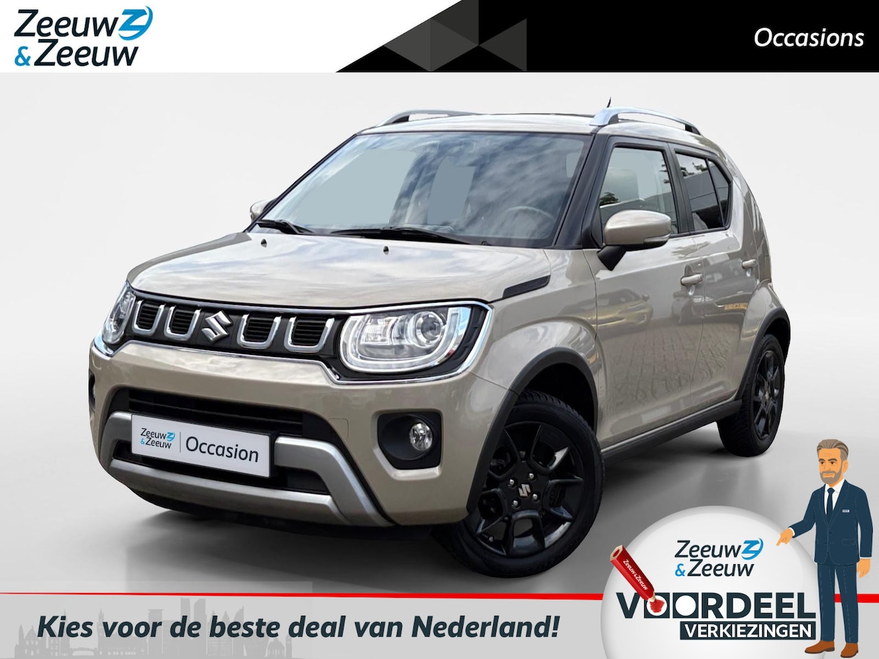 Suzuki Ignis - 1.2 Smart Hybrid Style | Cruise Control | Climate Control | Achteruitrijcamera | 16" inch - AutoWereld.nl