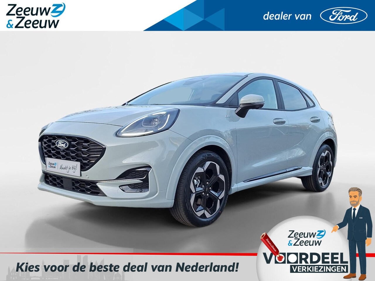 Ford Puma - 1.0 EcoBoost Hybrid ST-Line X | Meerdere kleuren beschikbaar | €4.000,- voordeel | - AutoWereld.nl