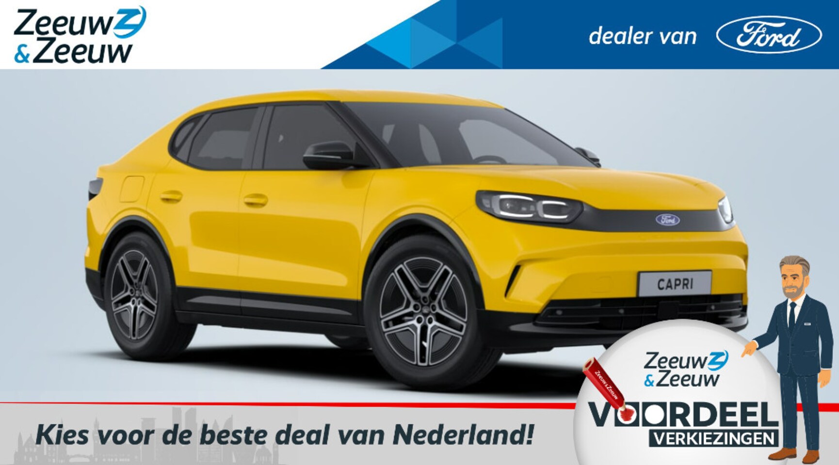 Ford Capri - Premium Extended Range RWD 77 kWh | Nieuw te bestellen | € 1500 Ford Voordeel | - AutoWereld.nl