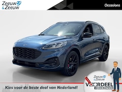 Ford Kuga - 2.5 PHEV Black Pack | Half leder | Elektrische bestuurders stoel met lenden steun | Elektr