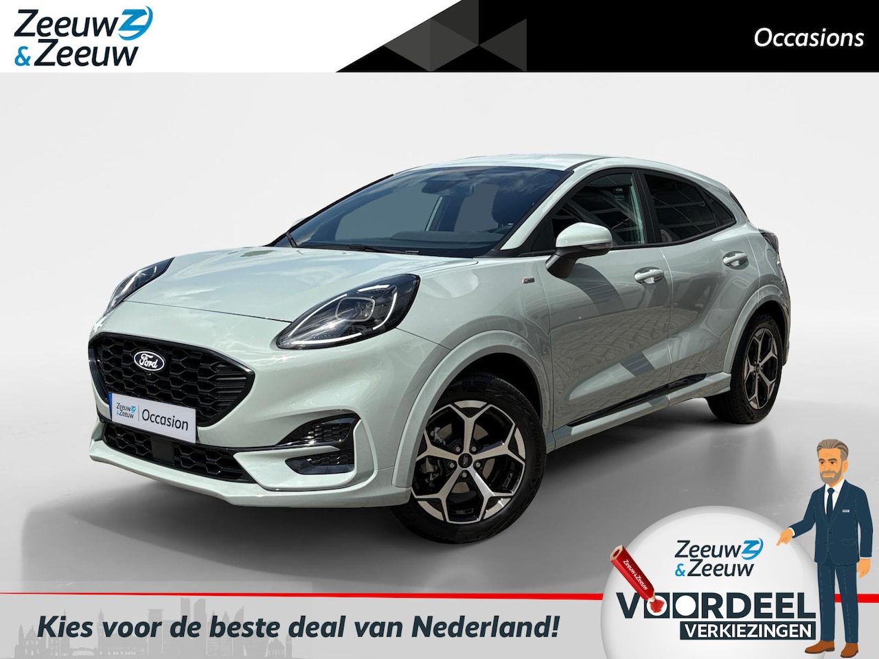 Ford Puma - 1.0 EcoBoost Hybrid ST-Line | Nieuw model | Achteruitrij camera | Winter-Pack | Car play & - AutoWereld.nl