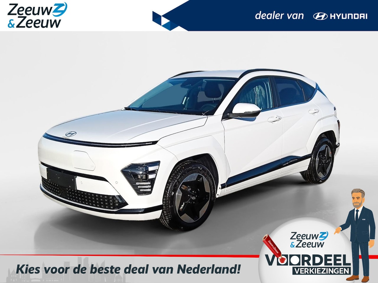 Hyundai Kona Electric - Comfort Smart +BCA+19 65.4 kWh | HOGE KORTING! | VAN € 43000,- VOOR € 38500,- | DIRECT RIJ - AutoWereld.nl
