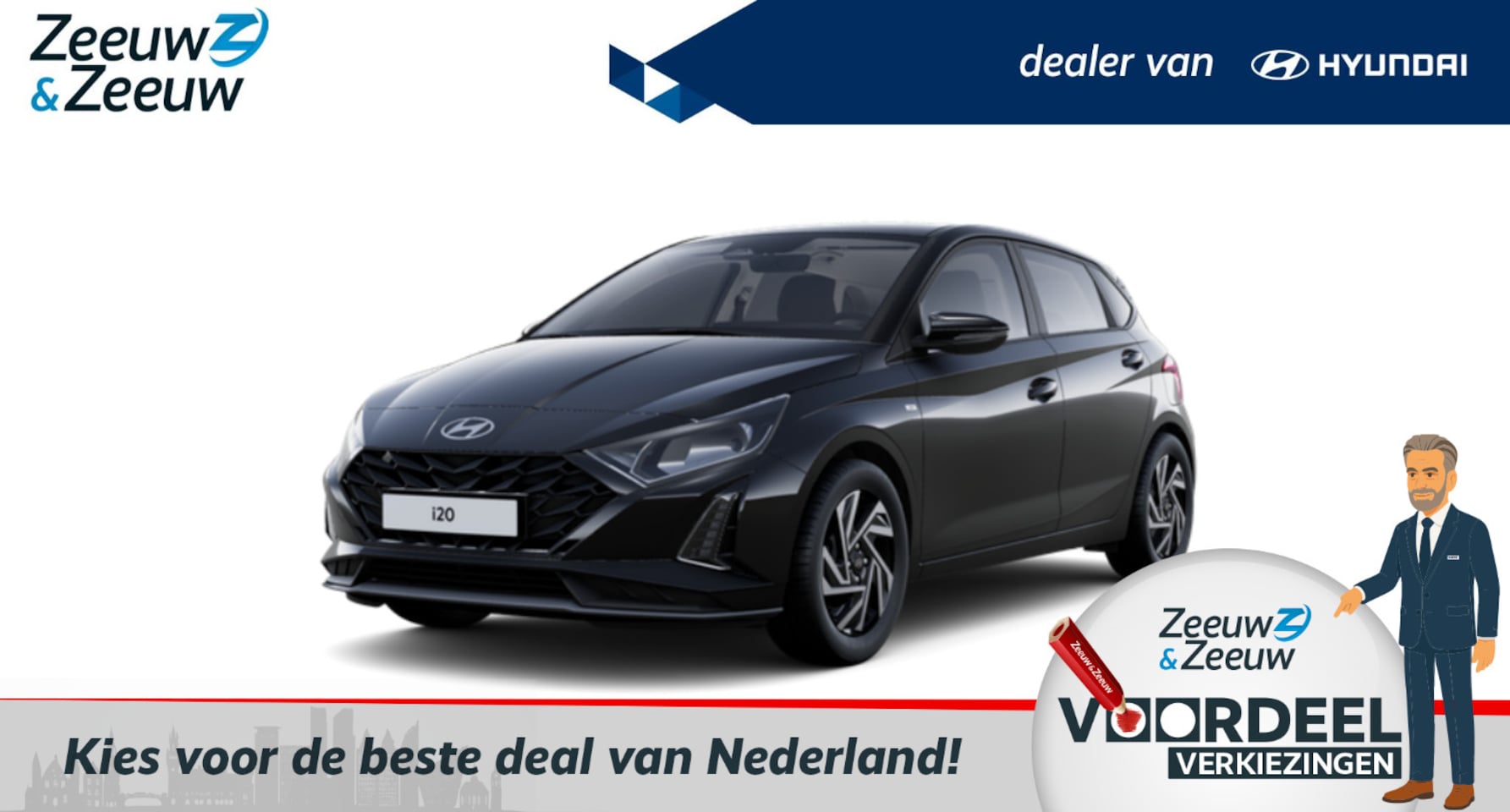 Hyundai i20 - 1.0 T-GDI Comfort | PRIJS INCL. ACTIE KORTING | ACTIE ALLEEN GELDIG OP VOORRAAD AUTO'S - AutoWereld.nl