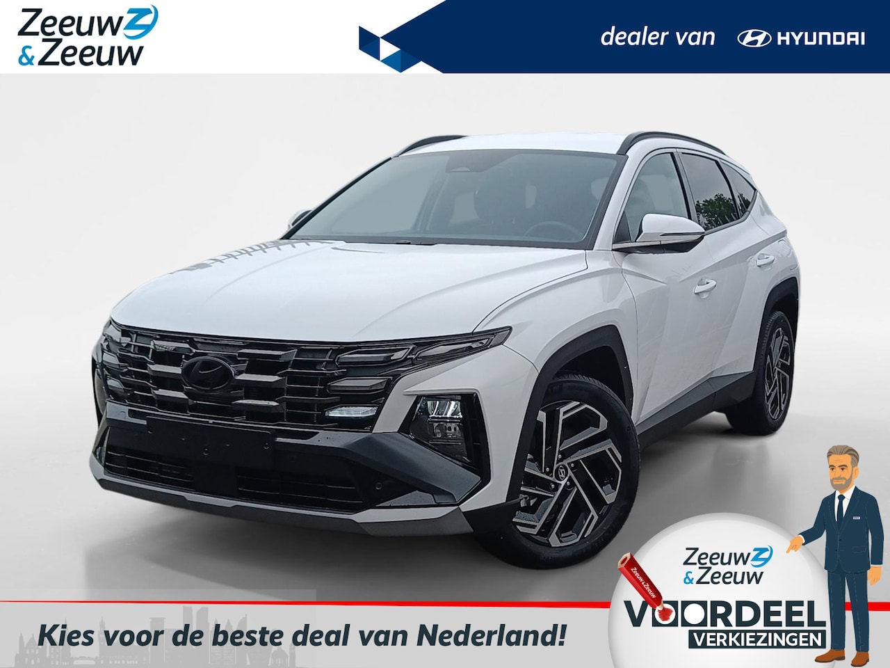 Hyundai Tucson - 1.6 T-GDI PHEV Comfort Smart RIJKLAAR 42.999,-| DIVERSE KLEUREN! - AutoWereld.nl