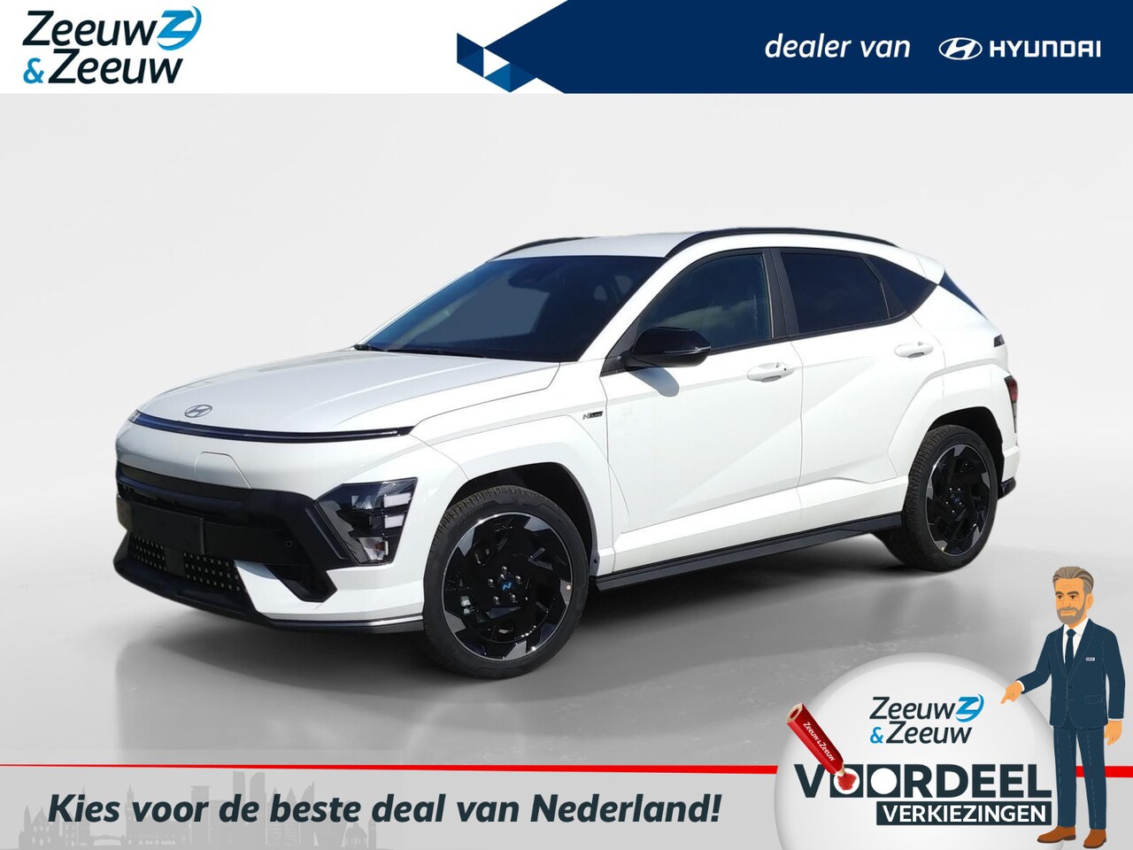 Hyundai Kona Electric - N Line Edition 65.4 kWh RIJKLAAR 35.500,-!! | NIEUW UIT VOORRAAD | DIRECT RIJDEN! - AutoWereld.nl
