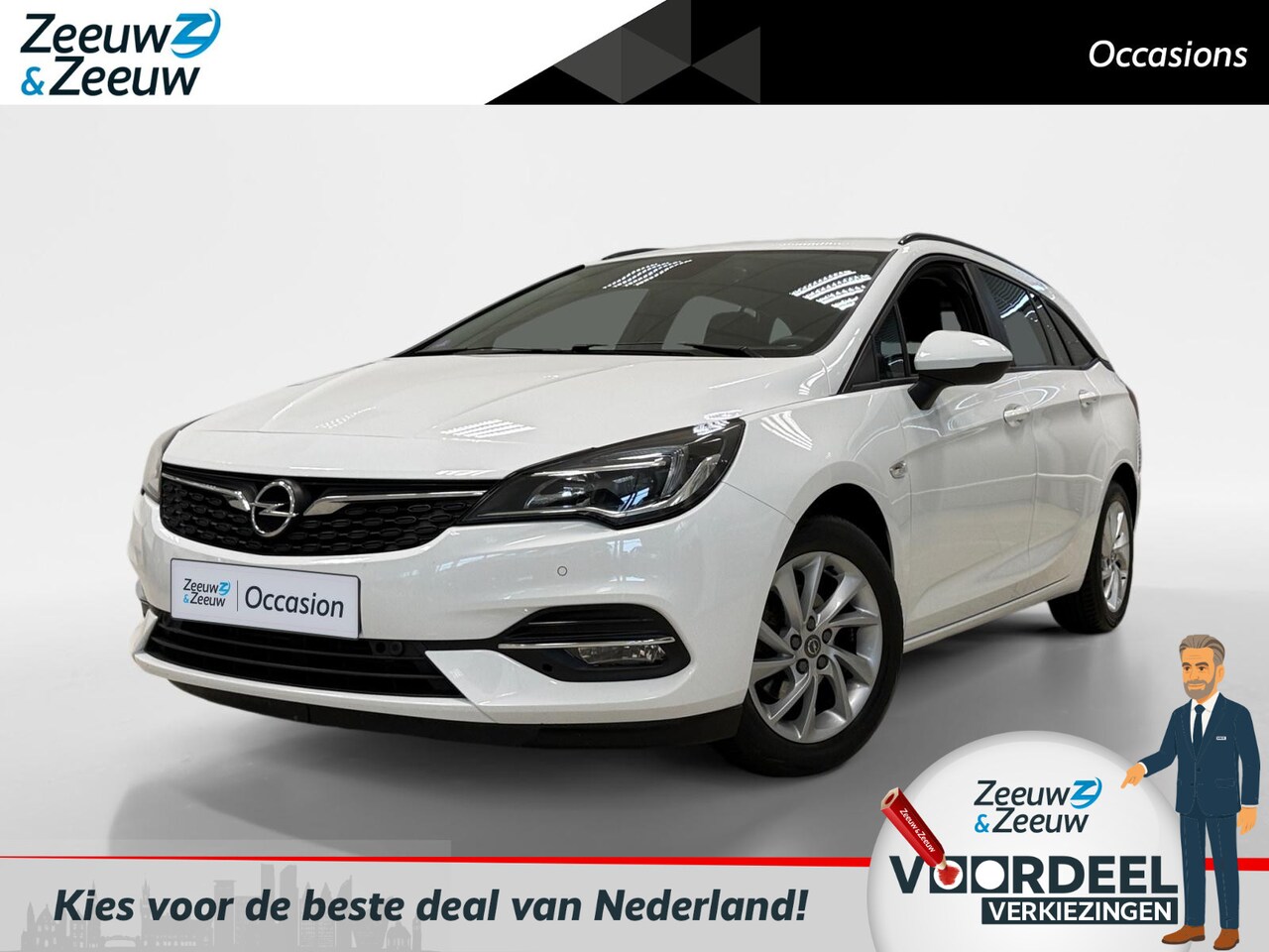 Opel Astra Sports Tourer - 1.2 EDITION | TREKHAAK | DEALERONDERHOUDEN | - AutoWereld.nl