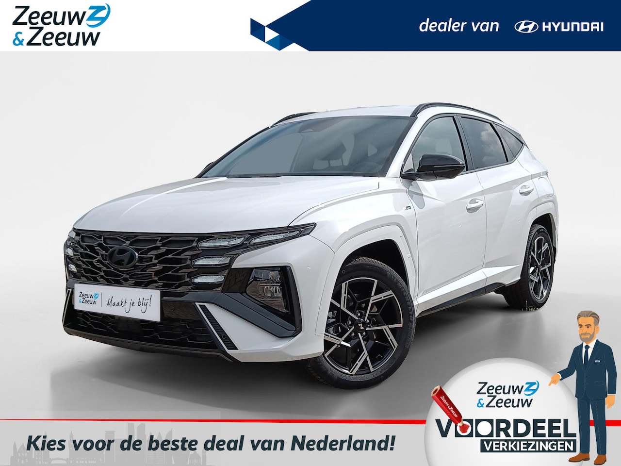 Hyundai Tucson - 1.6 T-GDI PHEV N Line Business NU RIJKLAAR € 43.999,- | DIRECT RIJDEN | - AutoWereld.nl