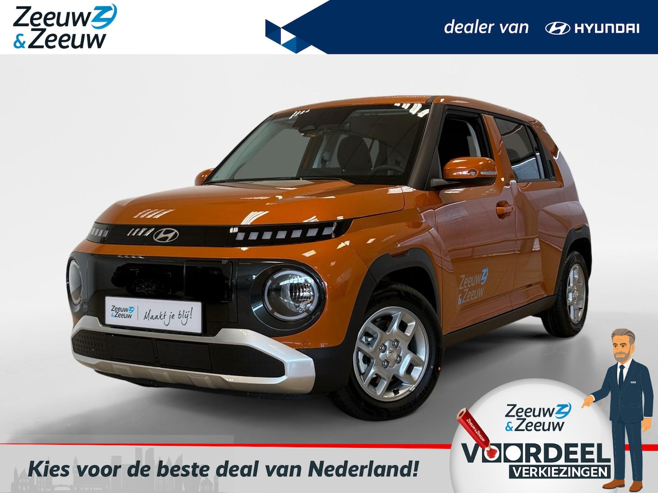 Hyundai Inster - PULSE | 49 KWH | NAVI | CAMERA | - AutoWereld.nl