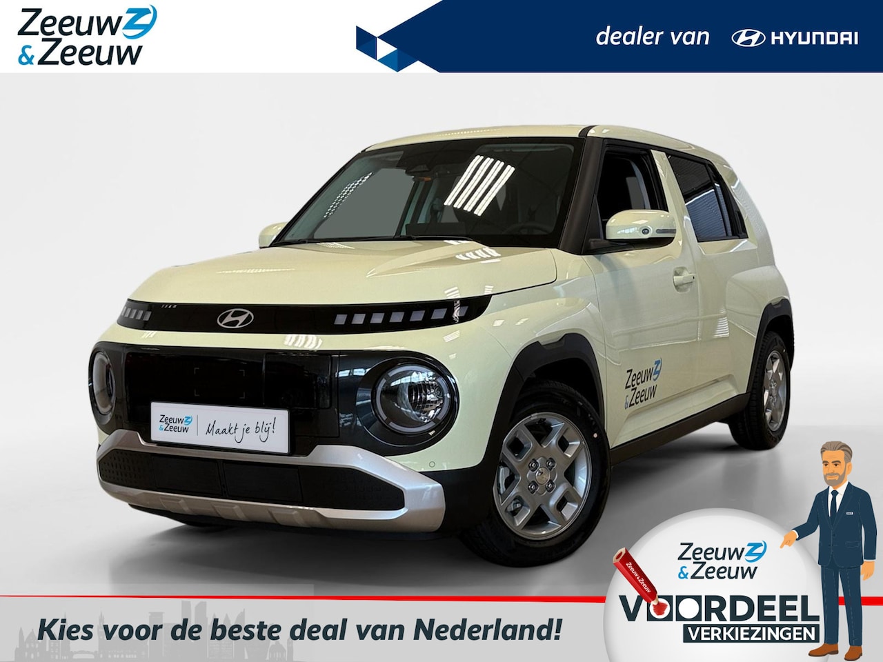 Hyundai Inster - PULSE | 49 KWH | NAVI | CAMERA | - AutoWereld.nl
