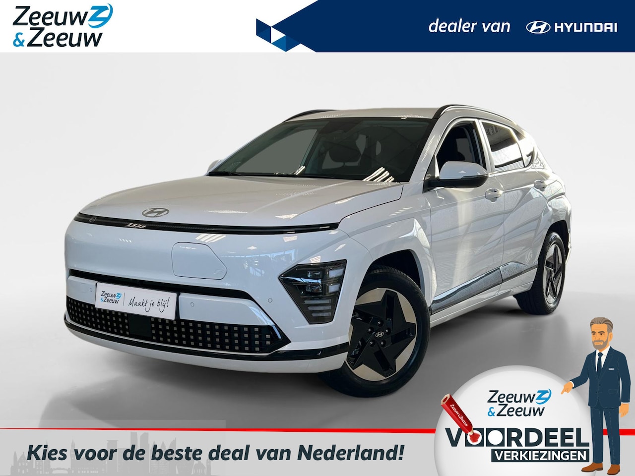 Hyundai Kona Electric - COMFORT SMART | 65.4 KWH | NAVI | CAMERA | - AutoWereld.nl