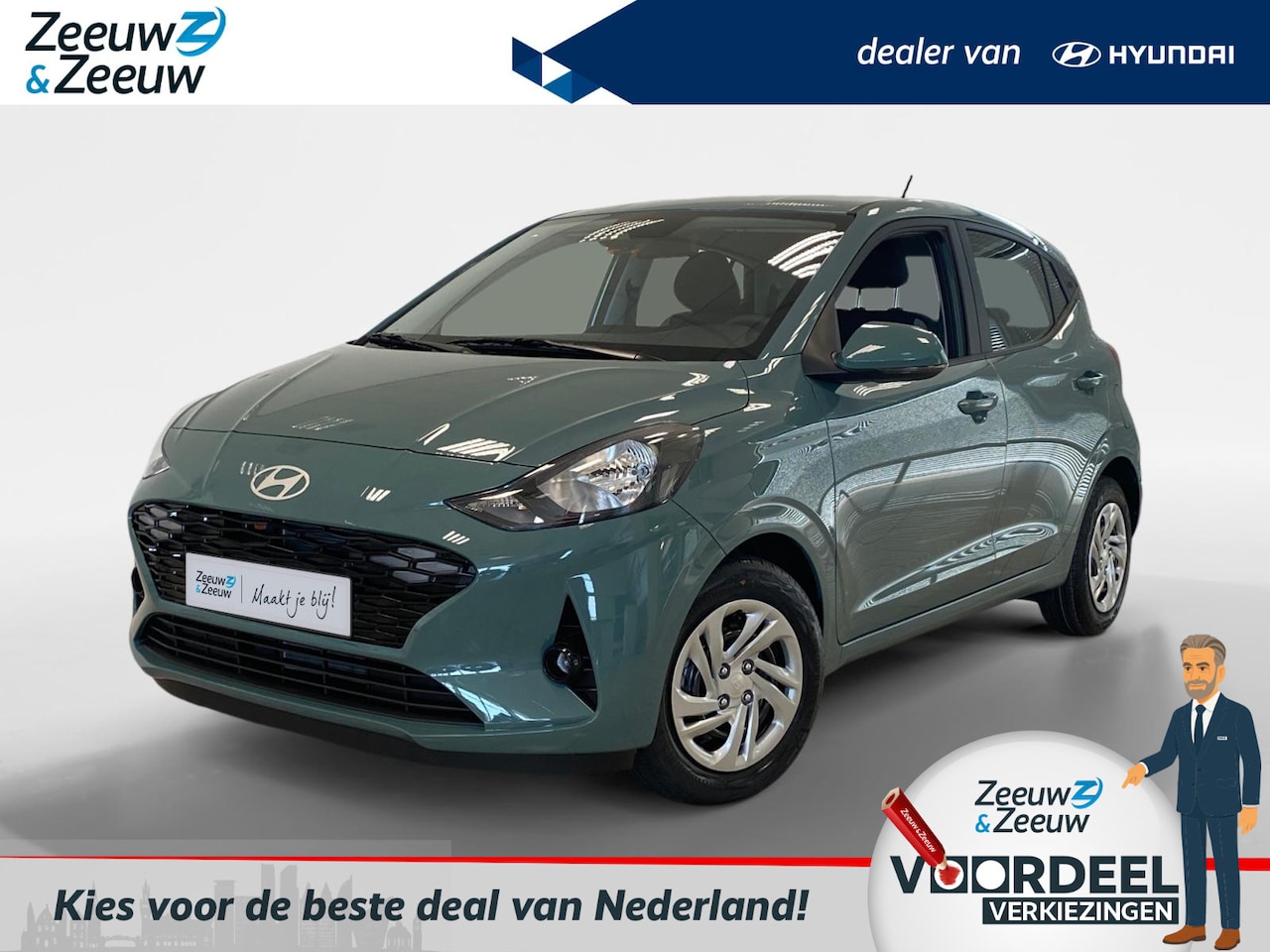 Hyundai i10 - 1.0 COMFORT SMART | DIRECT LEVERBAAR | €2950 KORTING | DIVERSE KLEUREN LEVERBAAR | - AutoWereld.nl
