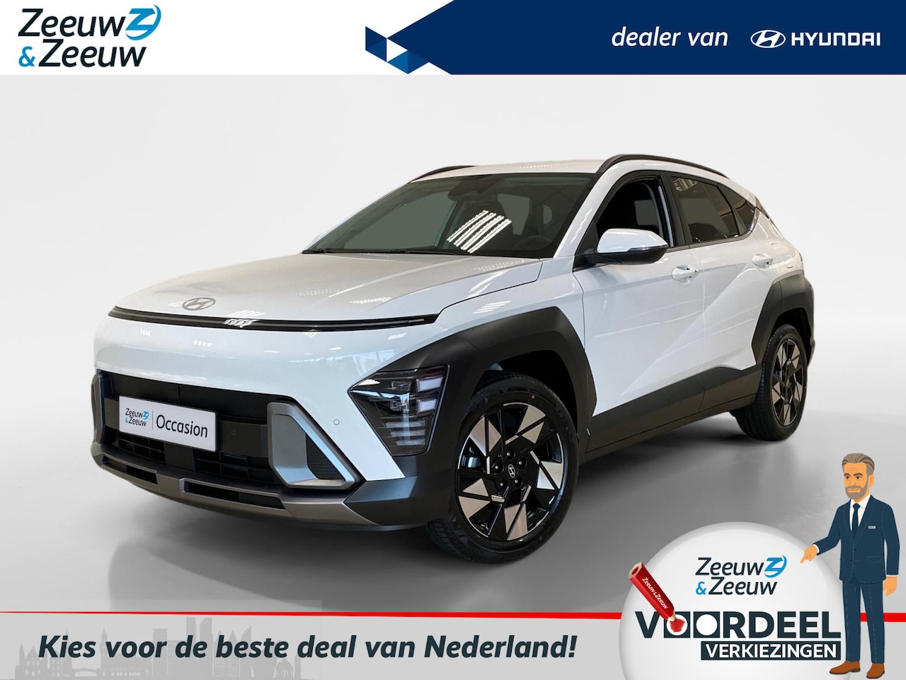 Hyundai Kona - 1.6 HYBRID | COMFORT SMART | €1500,- SMARTBONUS | DIVERSE KLEUREN LEVERBAAR | - AutoWereld.nl