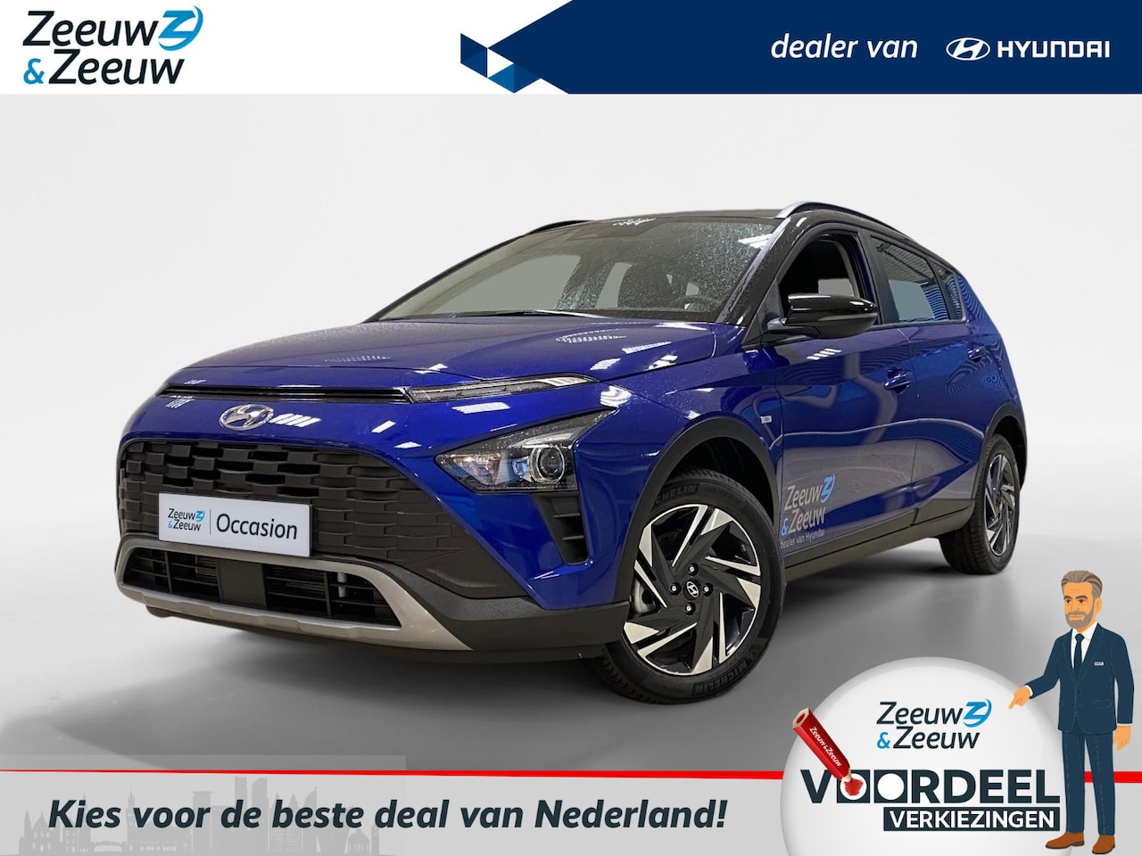 Hyundai Bayon - 1.0 MILD HYBRID | COMFORT SMART | NAVI | CAMERA | RIJKLAAR - AutoWereld.nl