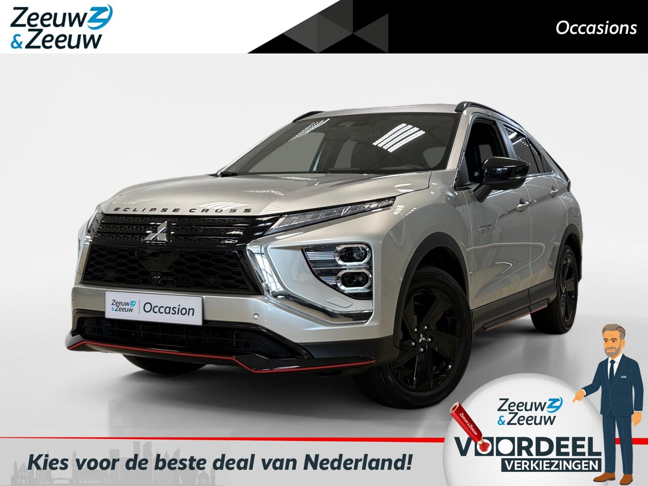 Mitsubishi Eclipse Cross - 2.4 PHEV BLACK EDITION | SPORT PACK | - AutoWereld.nl