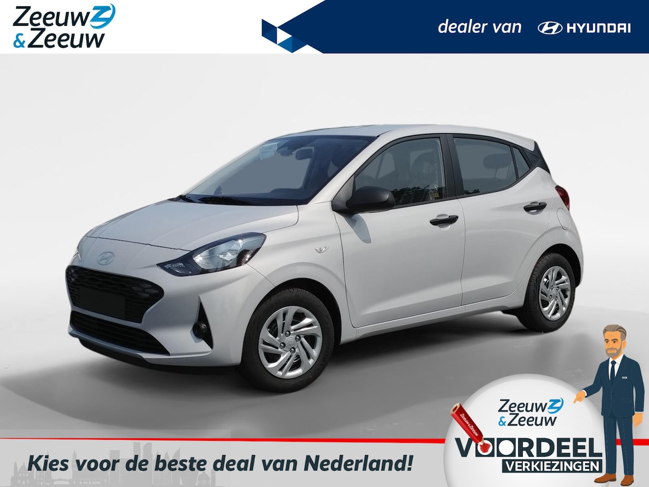 Hyundai i10 - 1.0 Comfort | Z&Z Top Deal | Van € 21.940, nu voor € 20.450 | - AutoWereld.nl
