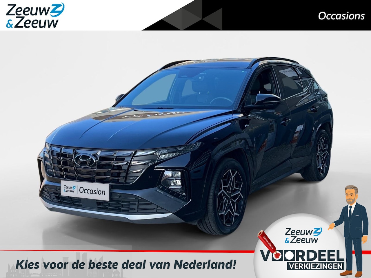 Hyundai Tucson - 1.6 T-GDI PHEV N Line Edition 1.6 T-GDI PHEV N Line Edition 4WD - AutoWereld.nl