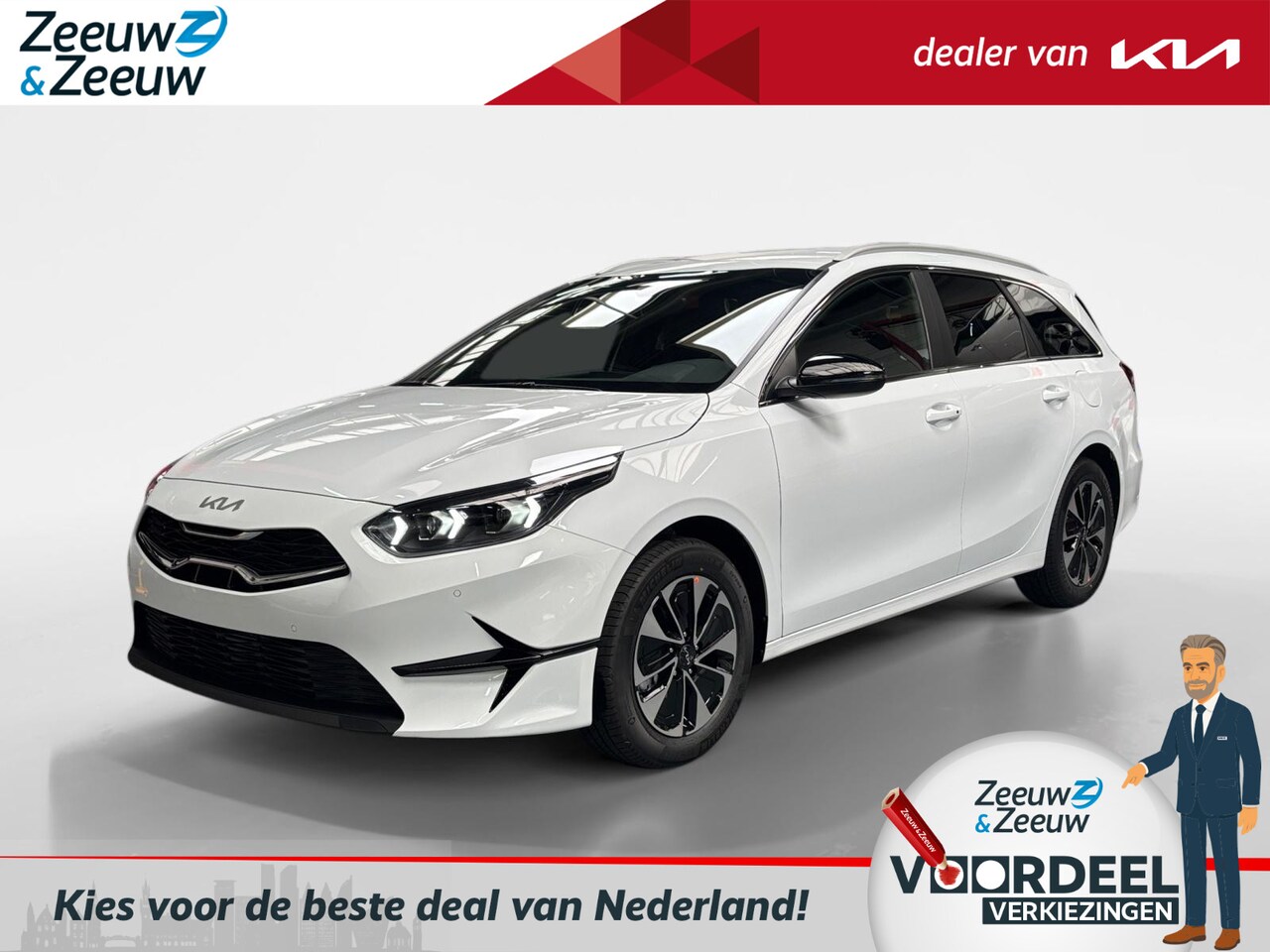 Kia Cee'd Sportswagon - Ceed 1.0 T-GDi MHEV Design Edition | Enkele kleuren op voorraad bel voor info | NU €6200,- - AutoWereld.nl