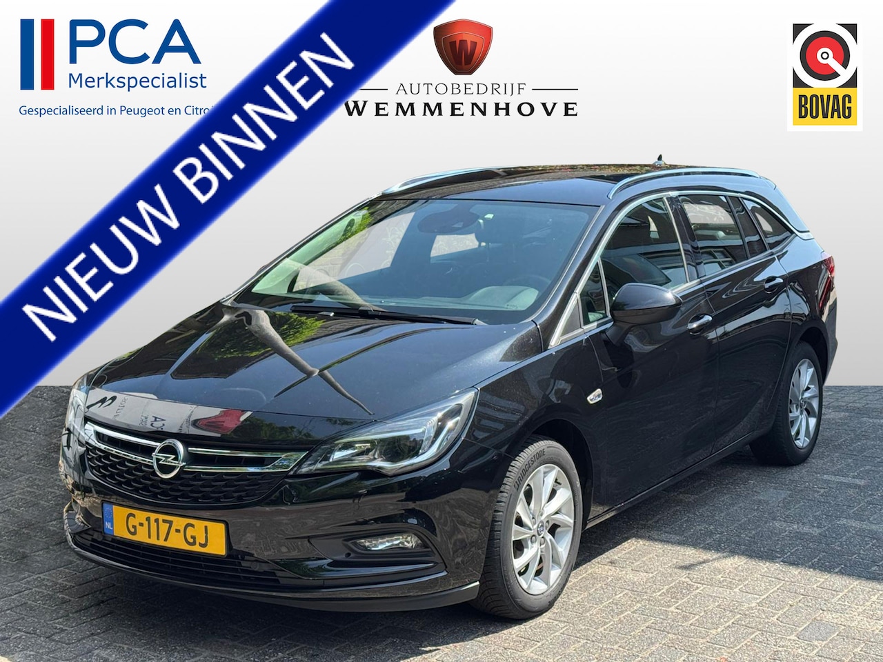 Opel Astra Sports Tourer - 1.0 Turbo Business Executive Airco/El.klep/Lichtmetalen velgen - AutoWereld.nl