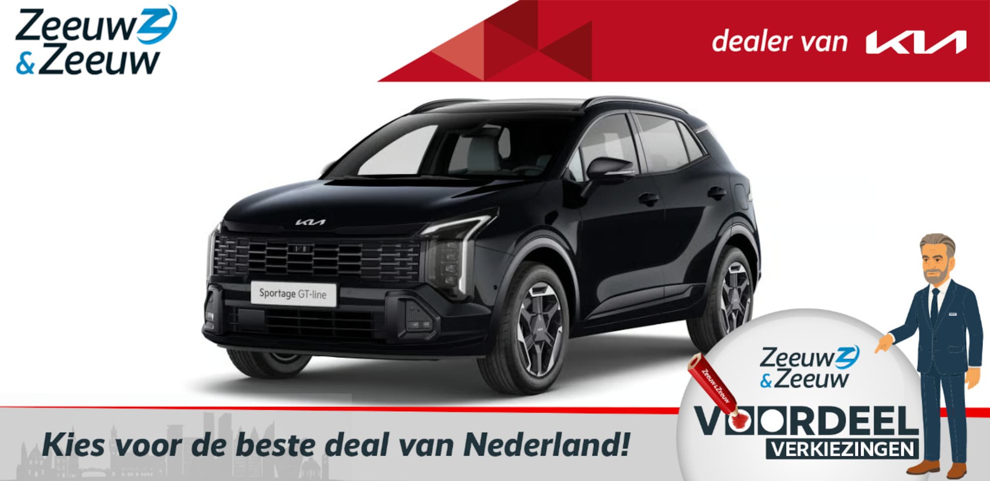 Kia Sportage - 1.6 T-GDi Hybrid GT-PlusLine FACELIFT NU TE BESTELLEN | 1510KG TREKGEWICHT | FACELIFT NU T - AutoWereld.nl