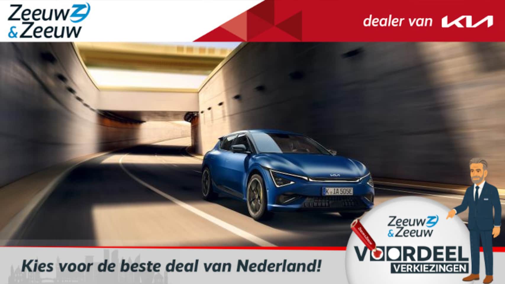 Kia EV6 - GT AWD 84.0 kWh 650 PK EN 770 NM SNELSTE KIA OOIT | 3.5 SEC NAAR DE 100KM MET LAUNCH CONTR - AutoWereld.nl