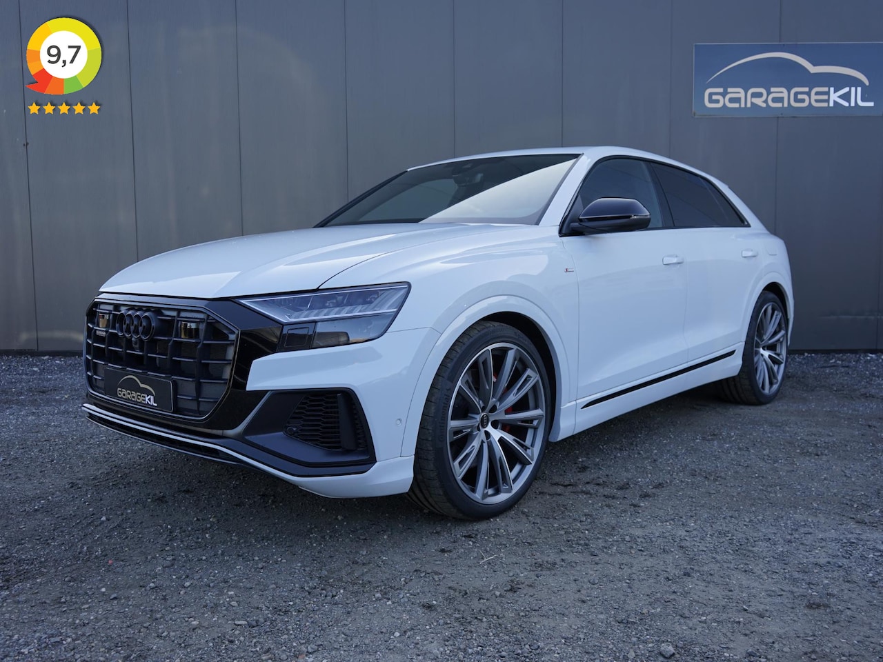 Audi Q8 - 55 TFSI e quattro Pro Line S Dealeronderh. / 23inch / Panoramadak / Matrix / RS stoelen / - AutoWereld.nl