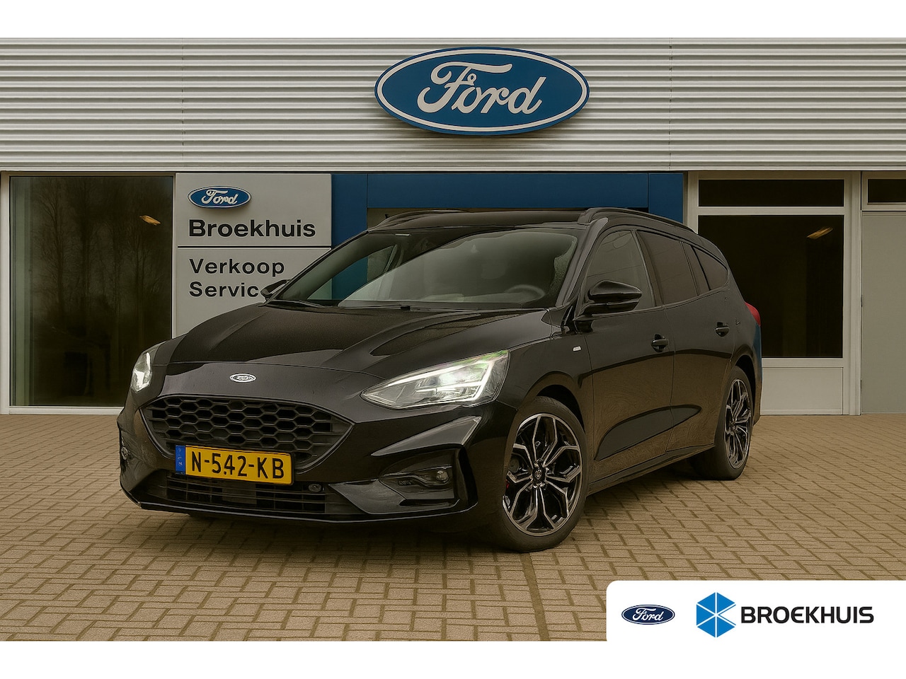 Ford Focus Wagon - 1.0EB Hybrid ST-Line X Business | NL-AUTO! | WINTERPACK | CAMERA | LANE ASSIST | CRUISE | - AutoWereld.nl