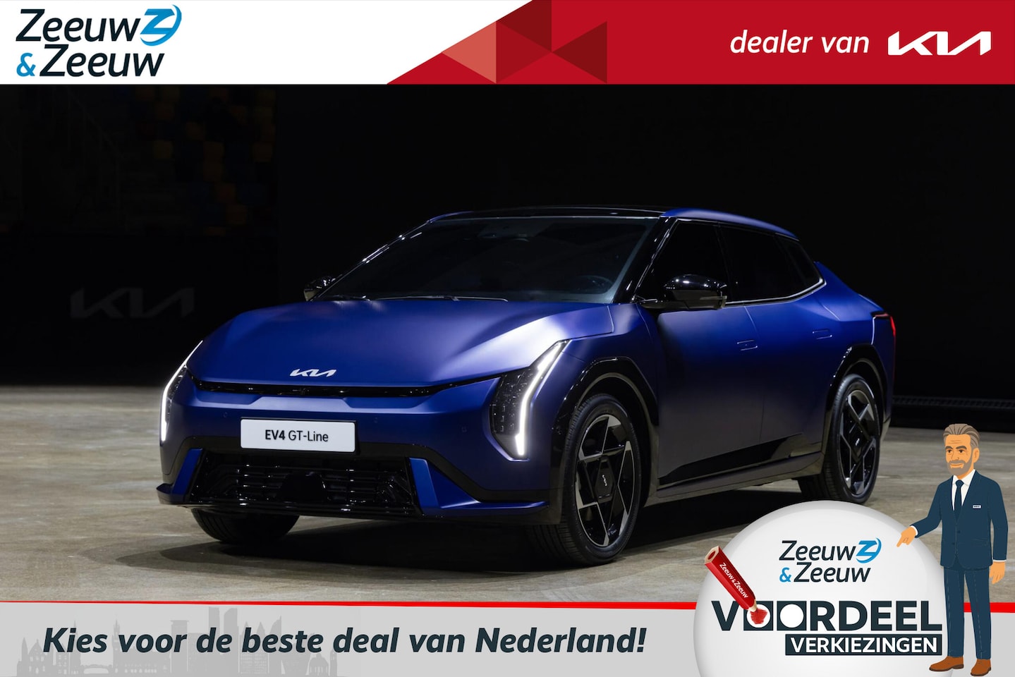 Kia EV4 Fastback - GT-Line 81.4 kWh GT-Line 81.4 kWh - AutoWereld.nl
