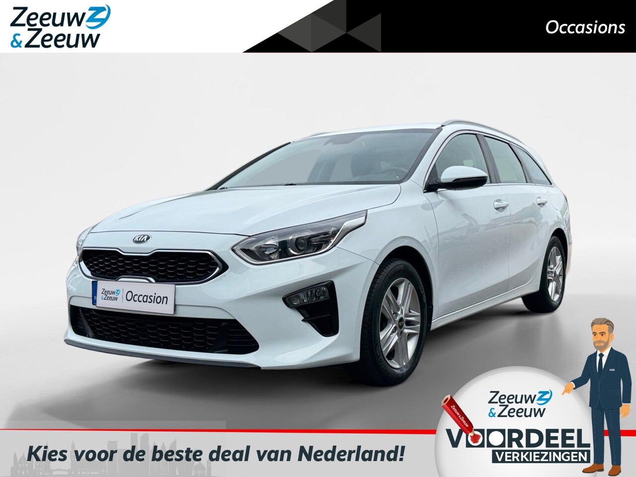 Kia Cee'd Sportswagon - Ceed 1.0 T-GDi DynamicLine | Navigatie | Climate control | LM-Velgen - AutoWereld.nl