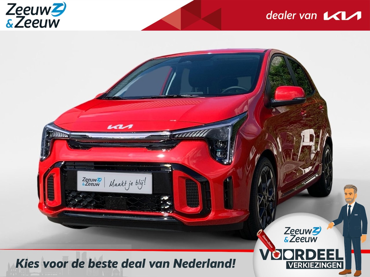 Kia Picanto - 1.0 GDi GT-Line | Enkele kleuren op voorraad bel voor info| € 1.000,- INRUILPREMIE - AutoWereld.nl