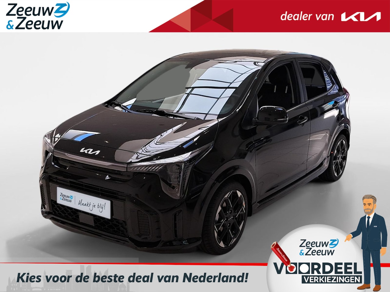 Kia Picanto - 1.0 GDi GT-Line | Enkele kleuren op voorraad bel voor info| € 1.000,- INRUILPREMIE - AutoWereld.nl
