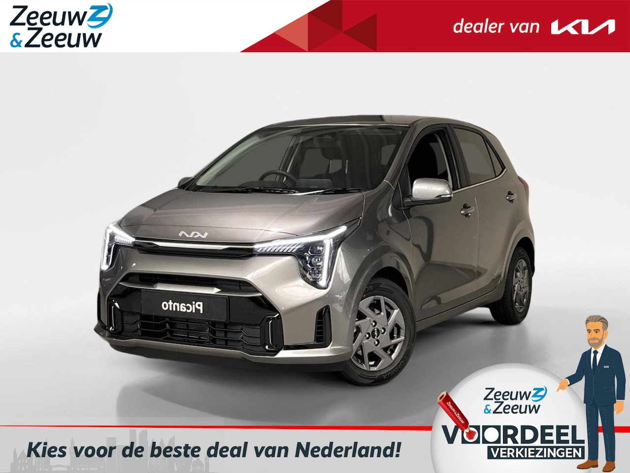 Kia Picanto - 1.0 GDi DynamicPlusLine | Enkele kleuren op voorraad bel voor info| € 1.000,- INRUILPREMIE - AutoWereld.nl