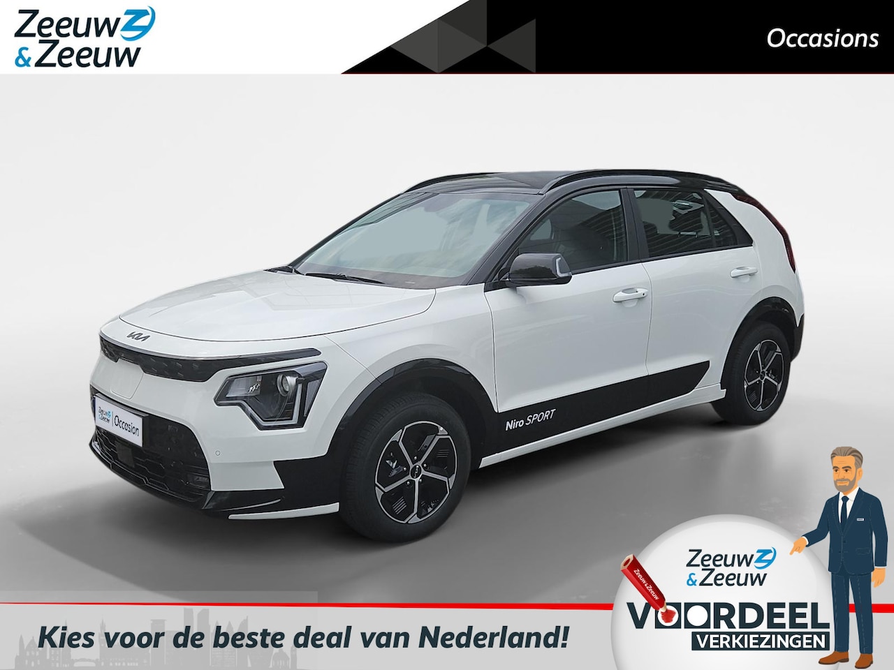 Kia Niro EV - DynamicLine 64.8 kWh | Airco | Navi | Camera | LM Velgen | Cruise Control | DEMO | - AutoWereld.nl