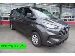 Ford Transit Custom - 320L 2.0 TDCI 150PK L2H1 Trend Dubbelcabine Schuifdeur L/R Nr. V135 | Airco | Cruise | Nav