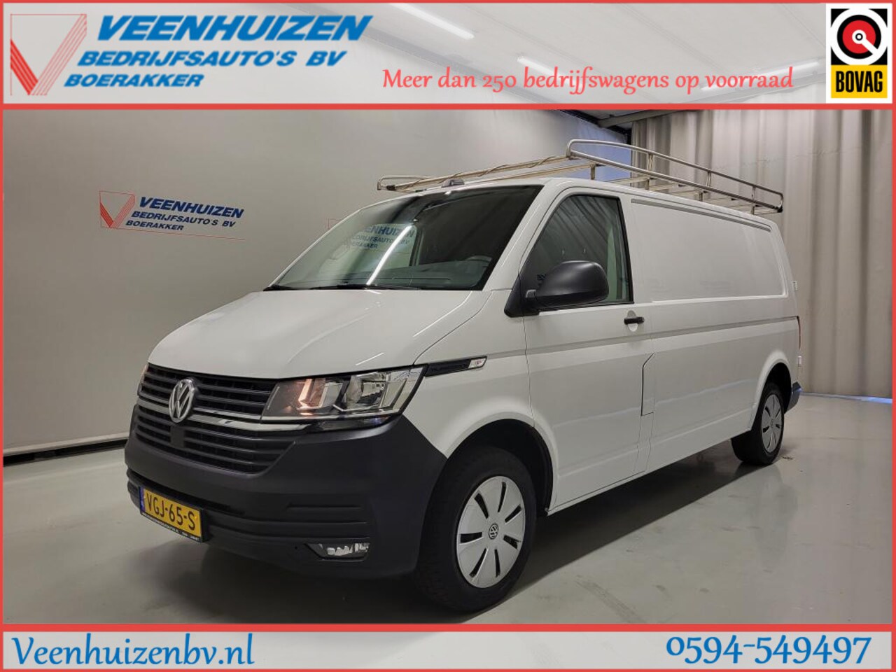 Volkswagen Transporter - 2.0TDI 110pk L2/H1 Euro 6! - AutoWereld.nl