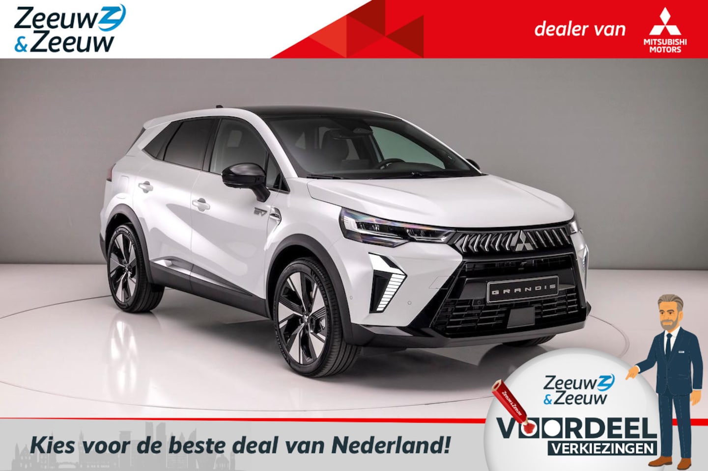 Mitsubishi Grandis - 1.8 HEV First Edition Nieuw te bestellen , foto's kunnen afwijken , verwacht 2026 - AutoWereld.nl