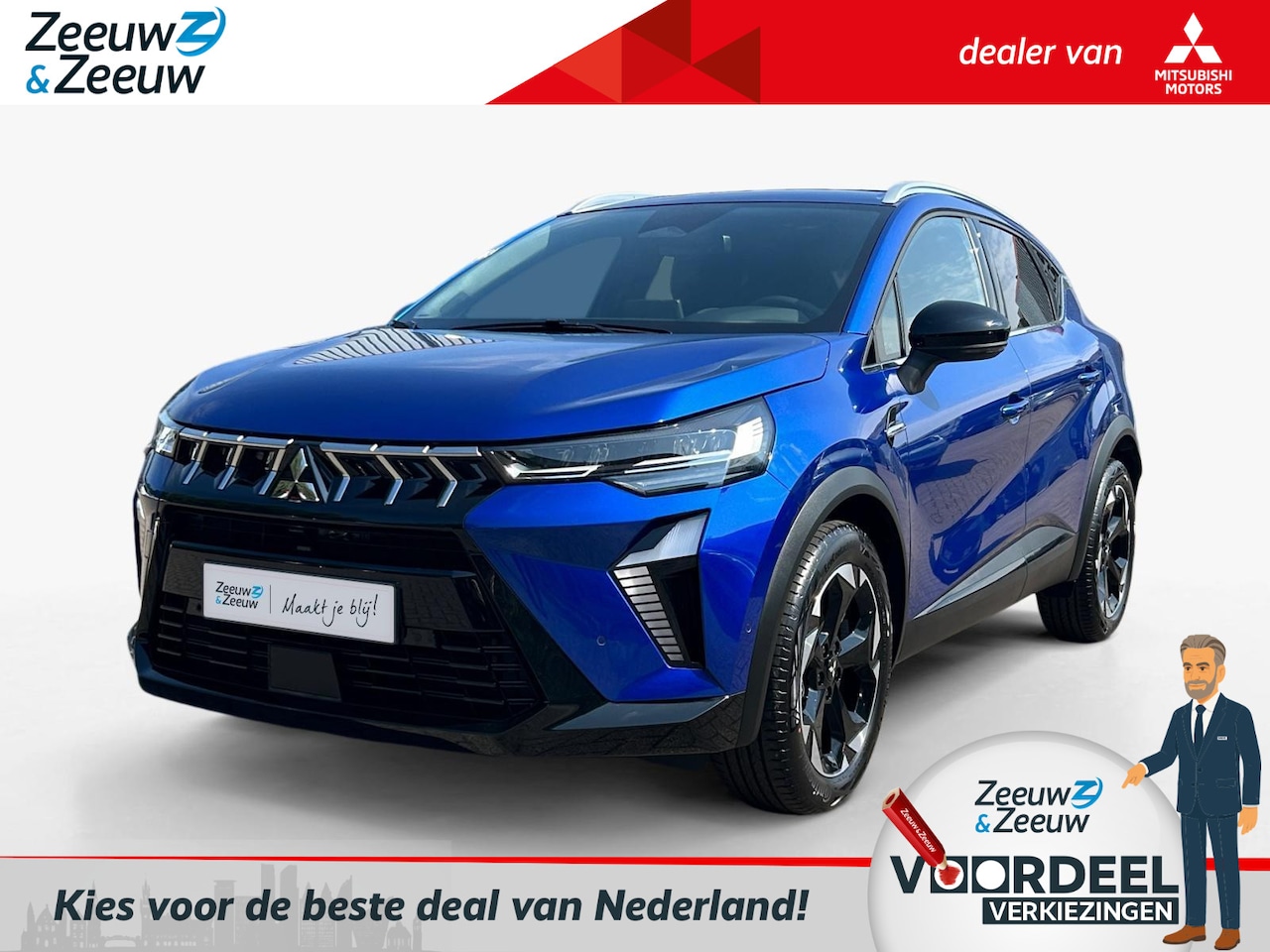 Mitsubishi ASX - 1.3 DI-T Intense+ | €2.000, - ACTIE KORTING! | 8 JAAR GARANTIE | - AutoWereld.nl