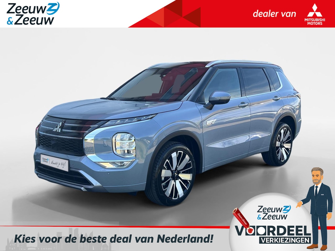 Mitsubishi Outlander - 2.4 PHEV Instyle+ | €4.000, - ACTIE KORTING! | 8 JAAR GARANTIE | - AutoWereld.nl