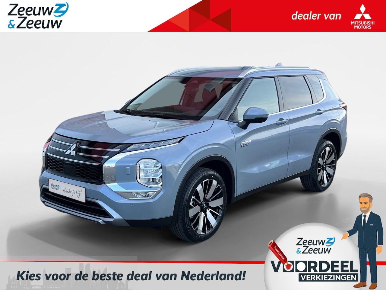 Mitsubishi Outlander - 2.4 PHEV Business Edition | €4.000, - ACTIE KORTING! | 8 JAAR GARANTIE | - AutoWereld.nl