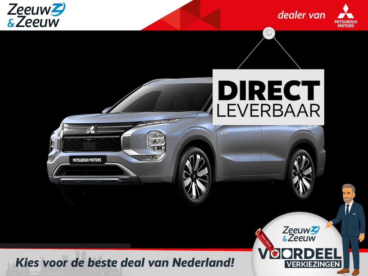 Mitsubishi Outlander - 2.4 PHEV Instyle | NIEUW MODEL | 4000 EURO KORTING| NU DIRECT LEVEBAAR | 8 JAAR GARANTIE | - AutoWereld.nl