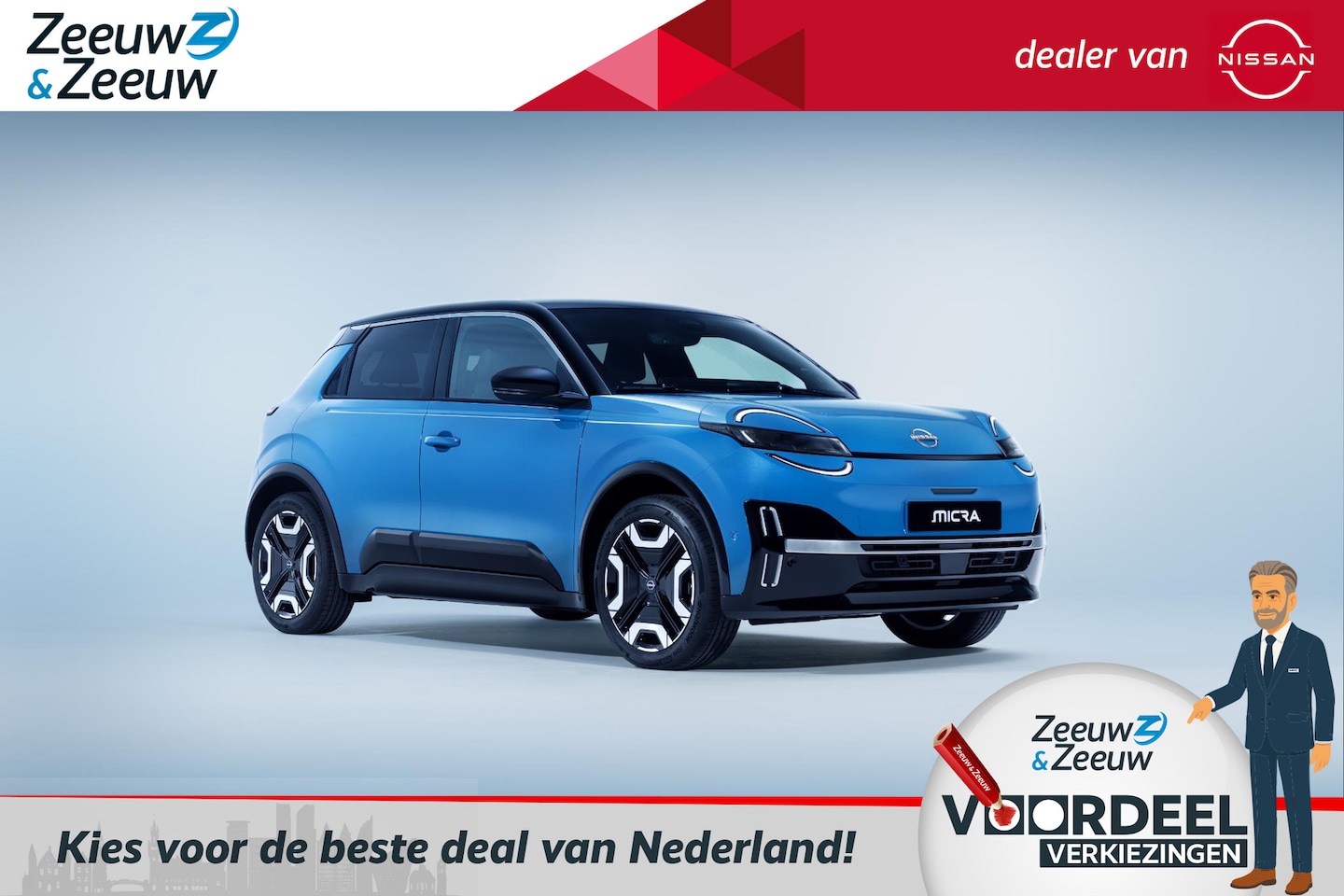 Nissan Micra - Engage 40 kWh Launch edition NU TE BESTELLEN!!! PRE-ORDER | DIVERSE KLEUREN BESCHIKBAAR! - AutoWereld.nl