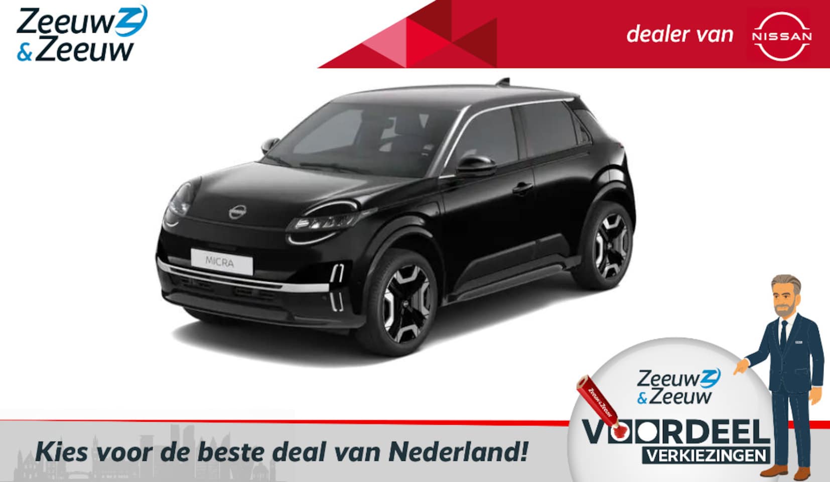 Nissan Micra - Advance 52 kWh Launch edition NU TE BESTELLEN!!! PRE-ORDER | TWO-TONE | DIVERSE KLEUREN BE - AutoWereld.nl
